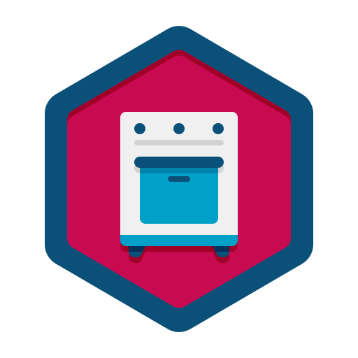 oven Flaticons Flat icoon