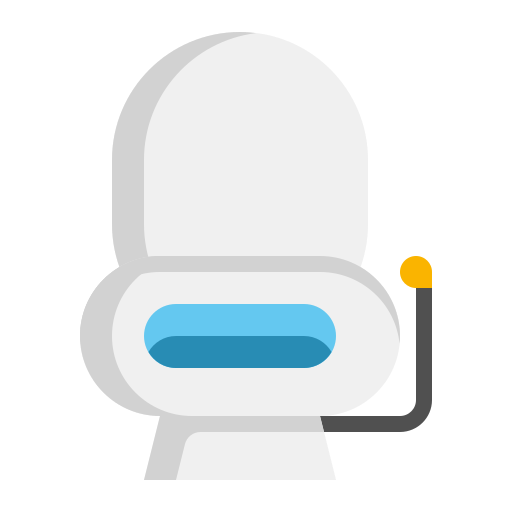 toaleta Flaticons Flat ikona