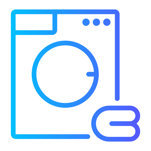 Laundry Generic gradient outline icon