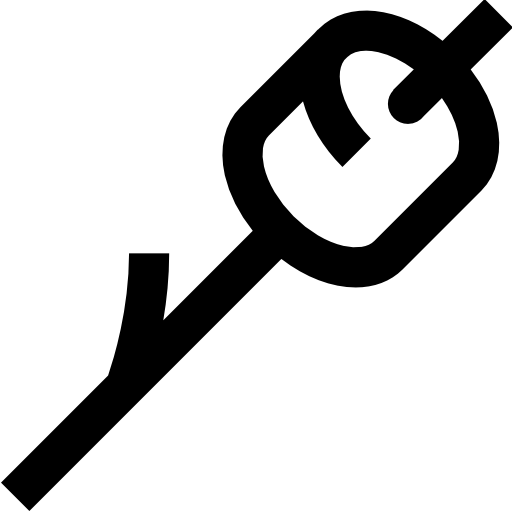 Marshmallow Super Basic Straight Outline icon