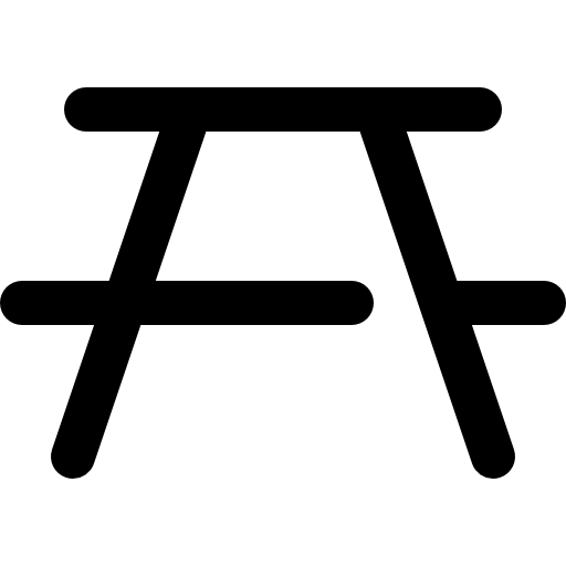 picknicktisch Super Basic Omission Outline icon