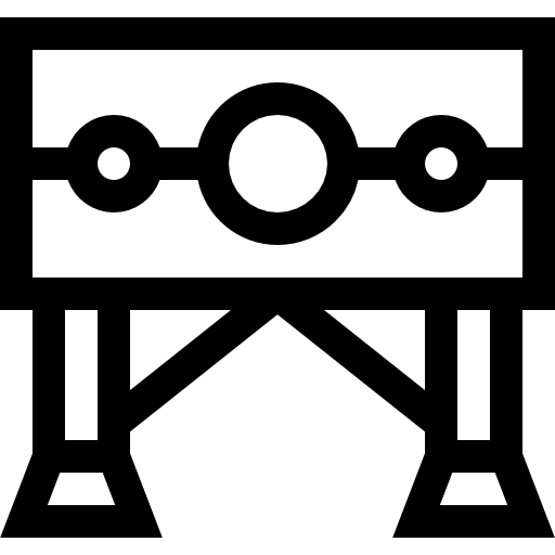 gilotyna Basic Straight Lineal ikona
