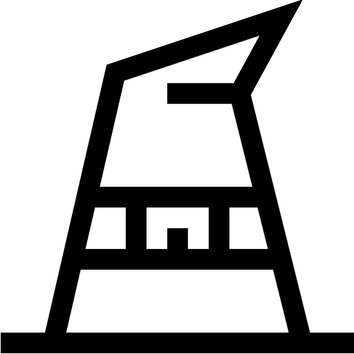 heksenhoed Basic Straight Lineal icoon