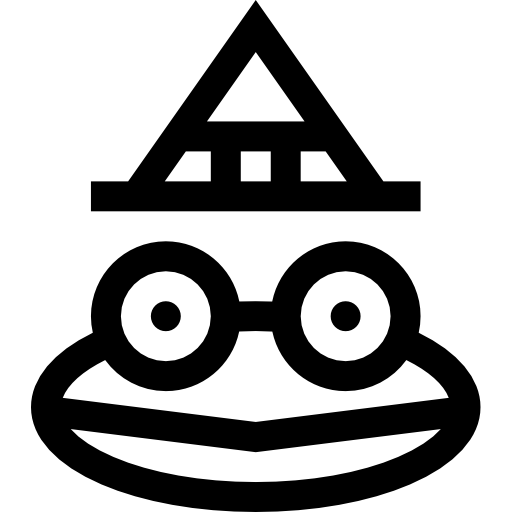 두꺼비 Basic Straight Lineal icon
