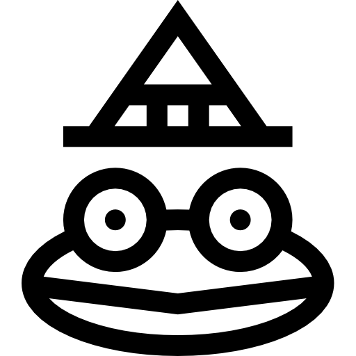 ropucha Basic Straight Lineal ikona