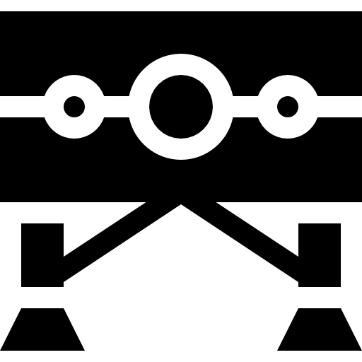 guillotina Basic Straight Filled icono