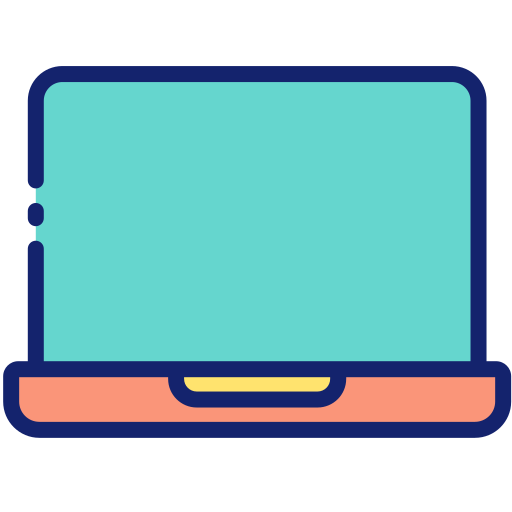 laptop Generic color lineal-color ikona