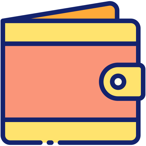 portfel Generic color lineal-color ikona