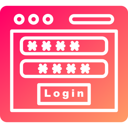 ログイン Generic gradient fill icon
