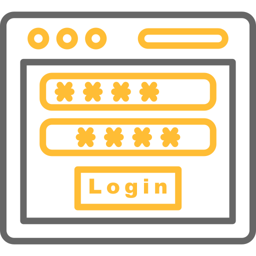 Login Generic color outline icon