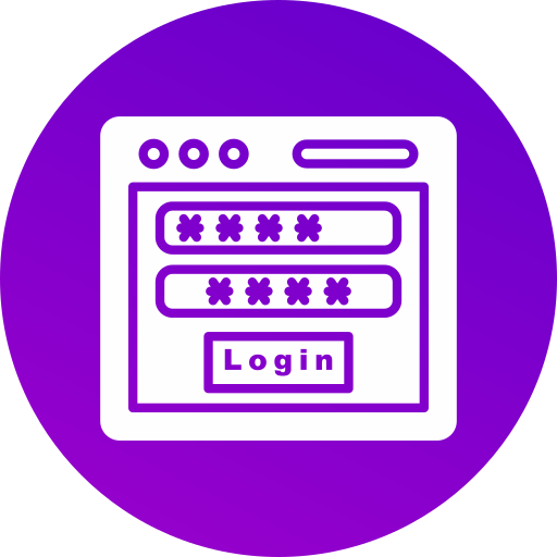 Login Generic gradient fill icon