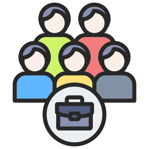 Job seeker Generic color lineal-color icon