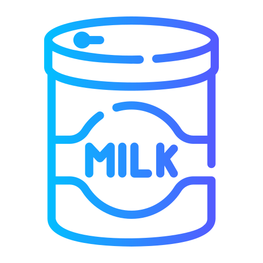 lait en poudre Generic gradient outline Icône