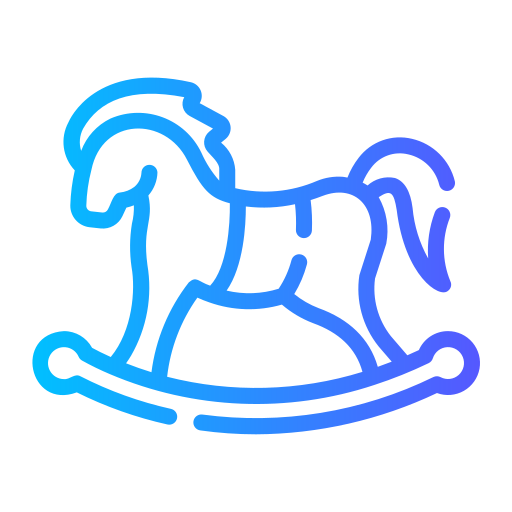 cavallo a dondolo Generic gradient outline icona