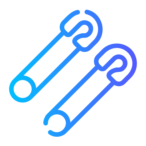 Safety pin Generic gradient outline icon
