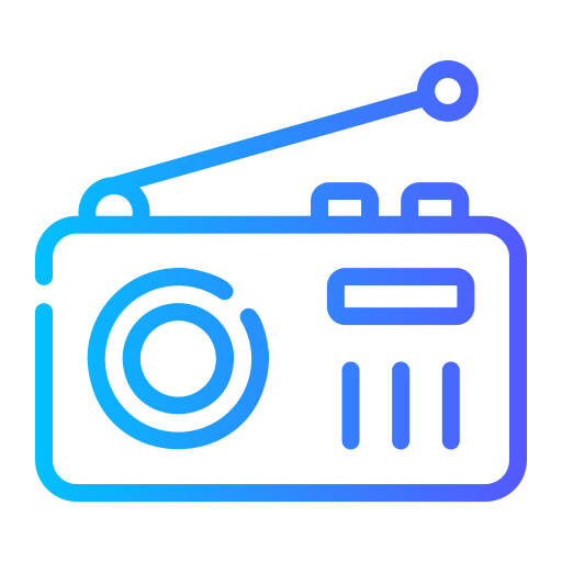 cassette Generic gradient outline icoon