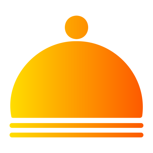 Food cover Generic gradient fill icon