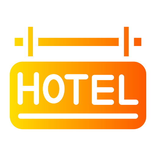 ホテル Generic gradient fill icon