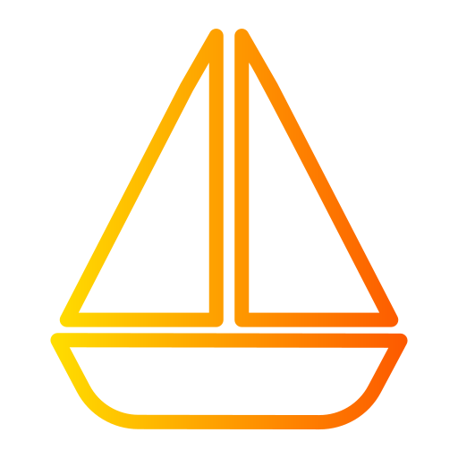 schip Generic gradient outline icoon