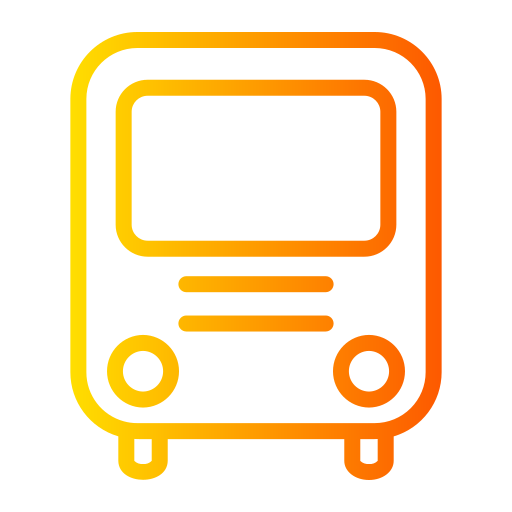 Double decker bus Generic gradient outline icon