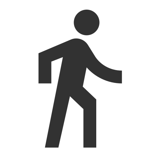 Walk Generic color lineal-color icon