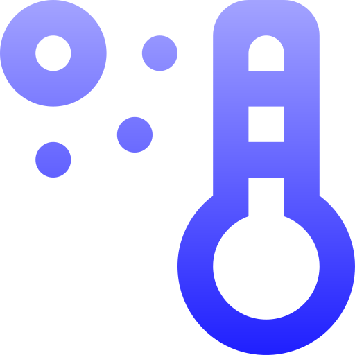 termometro Generic gradient fill icona