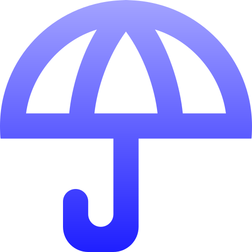 ombrello Generic gradient fill icona