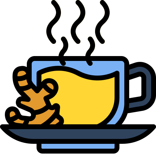 Имбирный чай Generic color lineal-color иконка