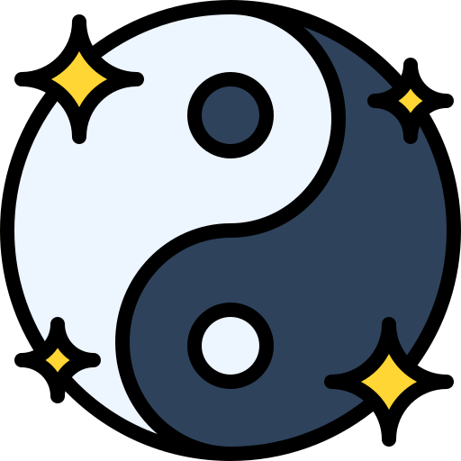 Yin yang Generic color lineal-color icon