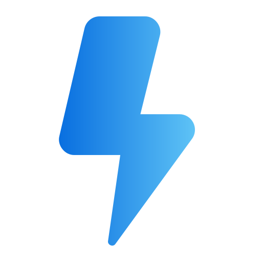Lightning Generic gradient fill icon