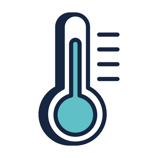 Thermometer Generic color lineal-color icon