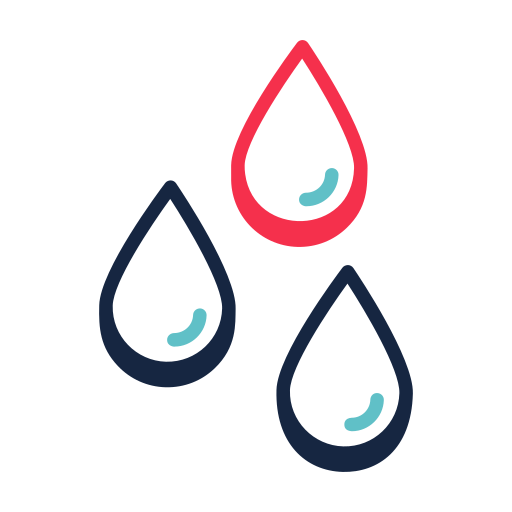 Drops Generic color outline icon