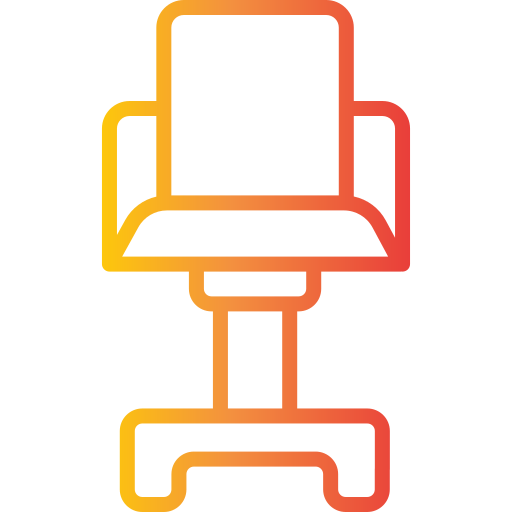 Офисный стул Generic gradient outline иконка