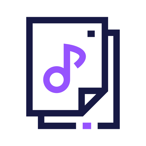 muziek Generic color outline icoon