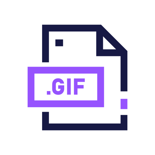 gif Generic color outline icona