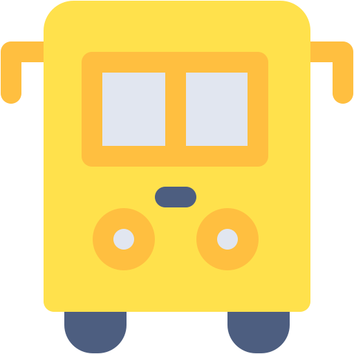 Ônibus escolar Generic color fill Ícone