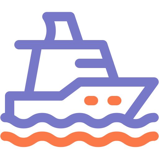 Яхта Generic color outline иконка