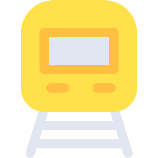 pociąg Generic color fill ikona