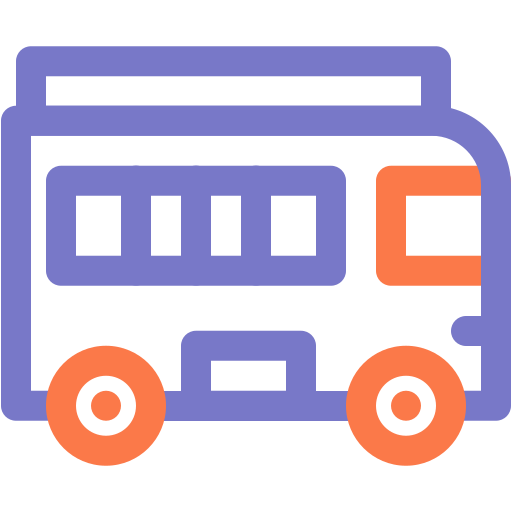 バス Generic color outline icon