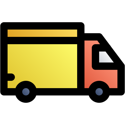 camioneta Generic gradient lineal-color icono