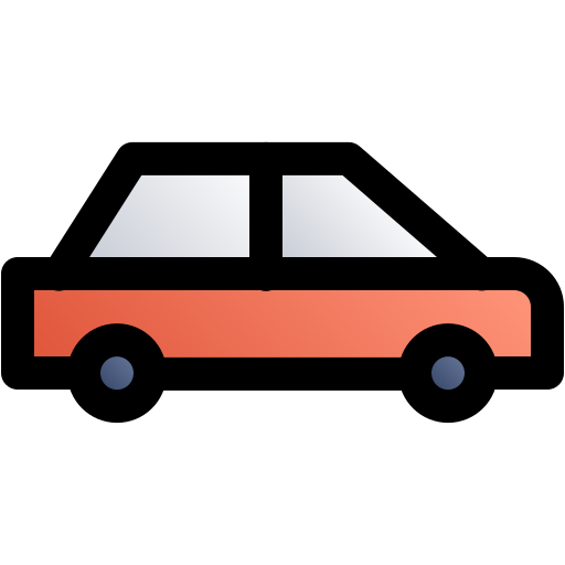 자동차 Generic gradient lineal-color icon