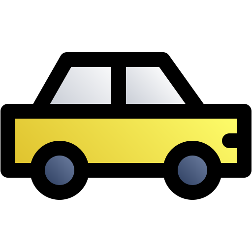 samochód Generic gradient lineal-color ikona