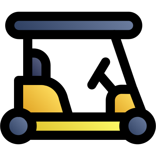 golfwagen Generic gradient lineal-color icon