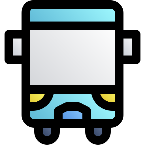 autobus Generic gradient lineal-color ikona