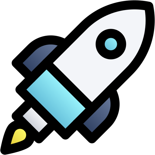 Rocket Generic gradient lineal-color icon