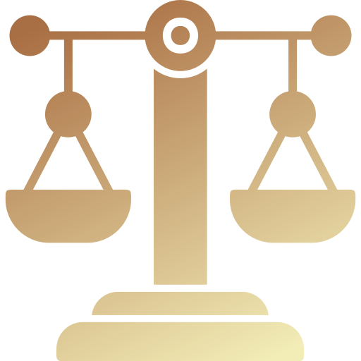 Justice scale Generic gradient fill icon