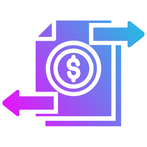 transaction Generic gradient fill Icône