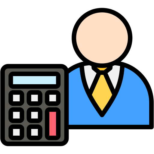Accountant Generic color lineal-color icon