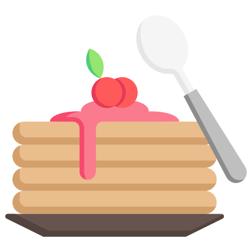 Pancakes Generic color fill icon