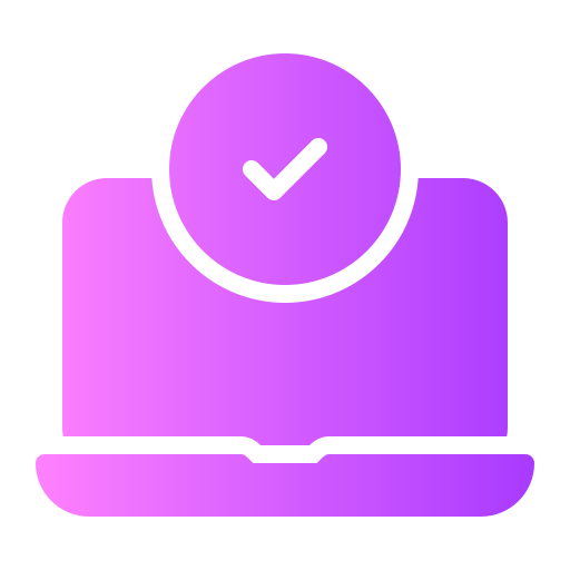 Software testing Generic gradient fill icon